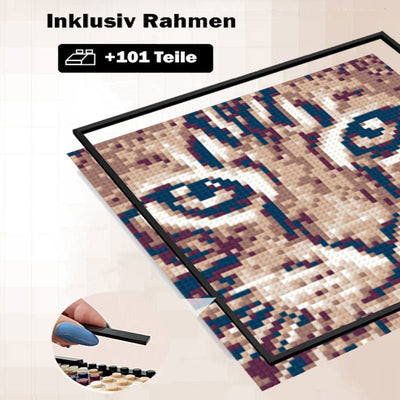 Mozabrick – Farbe Mozabrick | 3D Holzpuzzle - Lama Welt