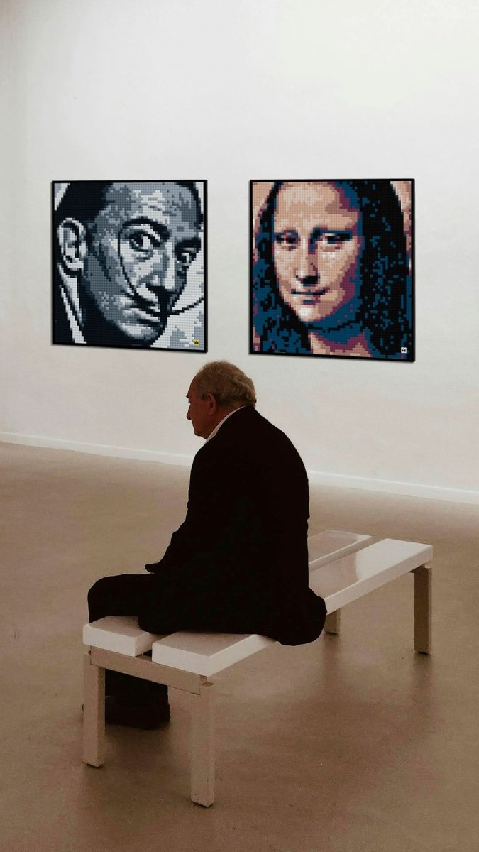 Mozabrick – Farbe Mozabrick | 3D Holzpuzzle - Lama Welt