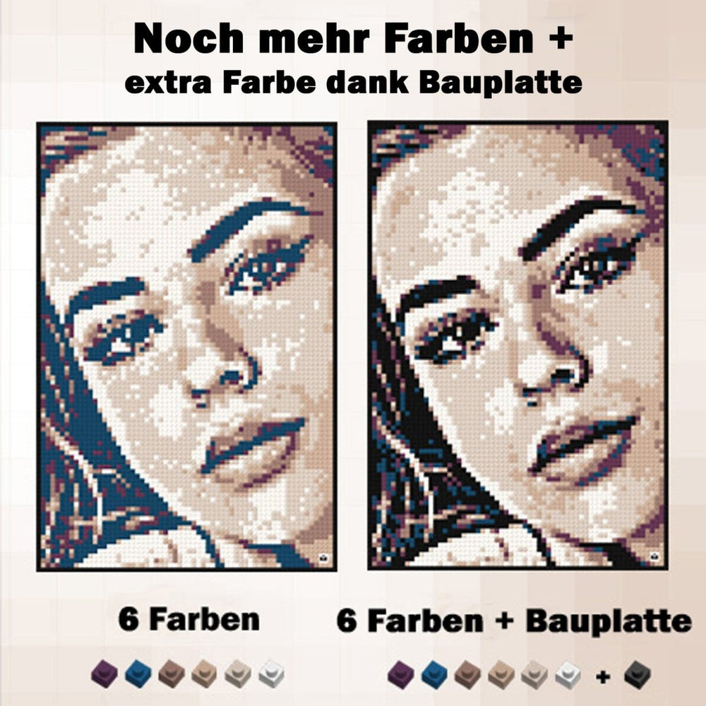 Mozabrick – Farbe Mozabrick | 3D Holzpuzzle - Lama Welt