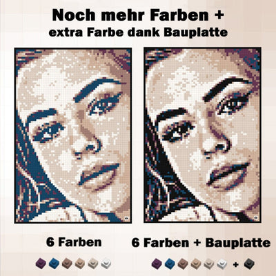 Mozabrick – Farbe Mozabrick | 3D Holzpuzzle - Lama Welt