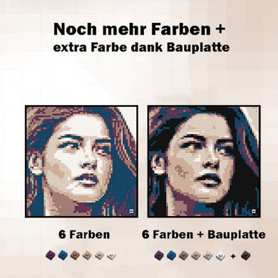 Mozabrick – Farbe Mozabrick | 3D Holzpuzzle - Lama Welt