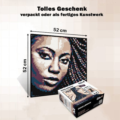 Mozabrick – Farbe Mozabrick | 3D Holzpuzzle - Lama Welt