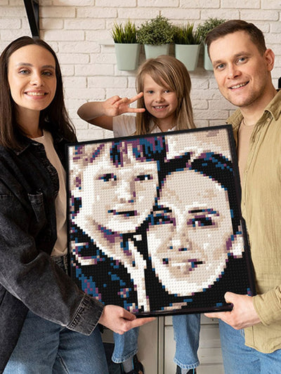 Mozabrick – Farbe Mozabrick | 3D Holzpuzzle - Lama Welt