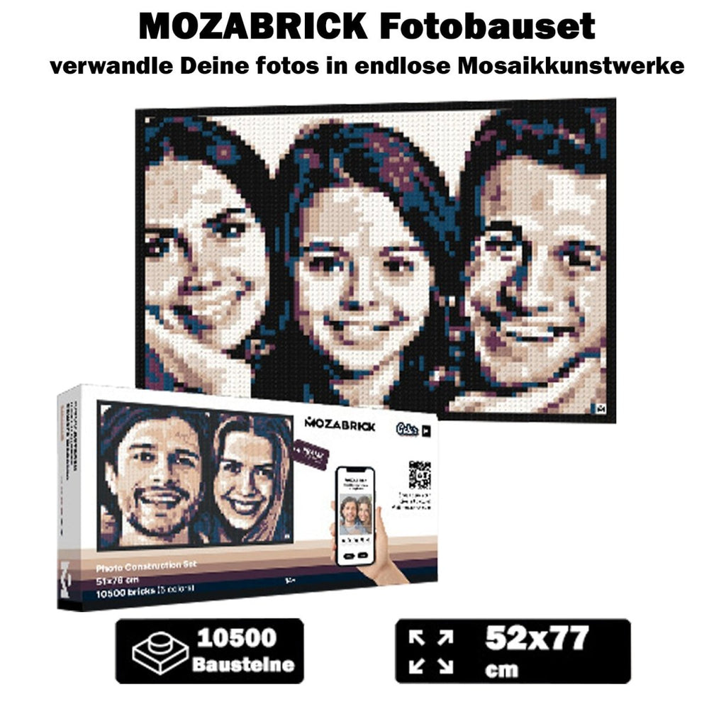 Mozabrick – Farbe Mozabrick | 3D Holzpuzzle - Lama Welt