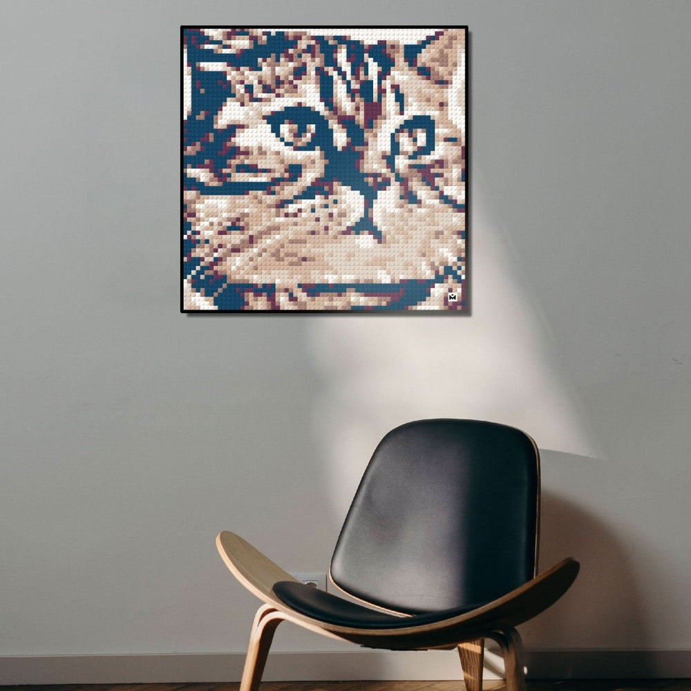 Mozabrick – Farbe Mozabrick | 3D Holzpuzzle - Lama Welt