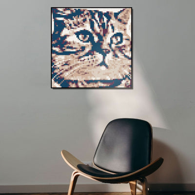 Mozabrick – Farbe Mozabrick | 3D Holzpuzzle - Lama Welt