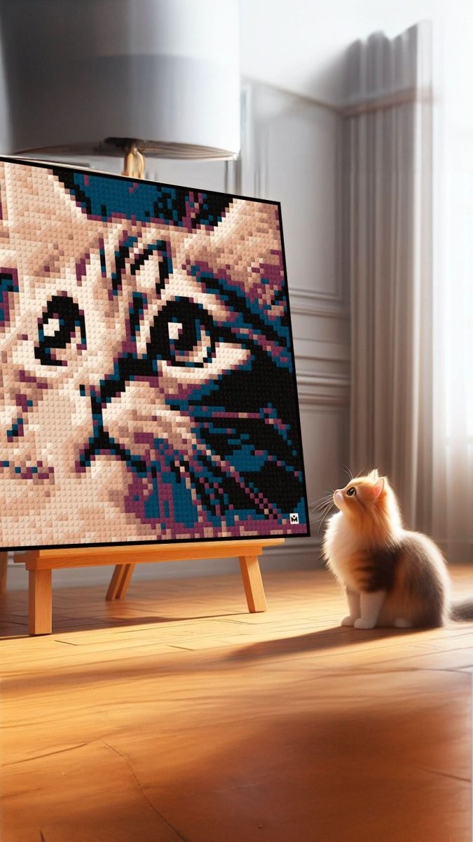 Mozabrick – Farbe Mozabrick | 3D Holzpuzzle - Lama Welt