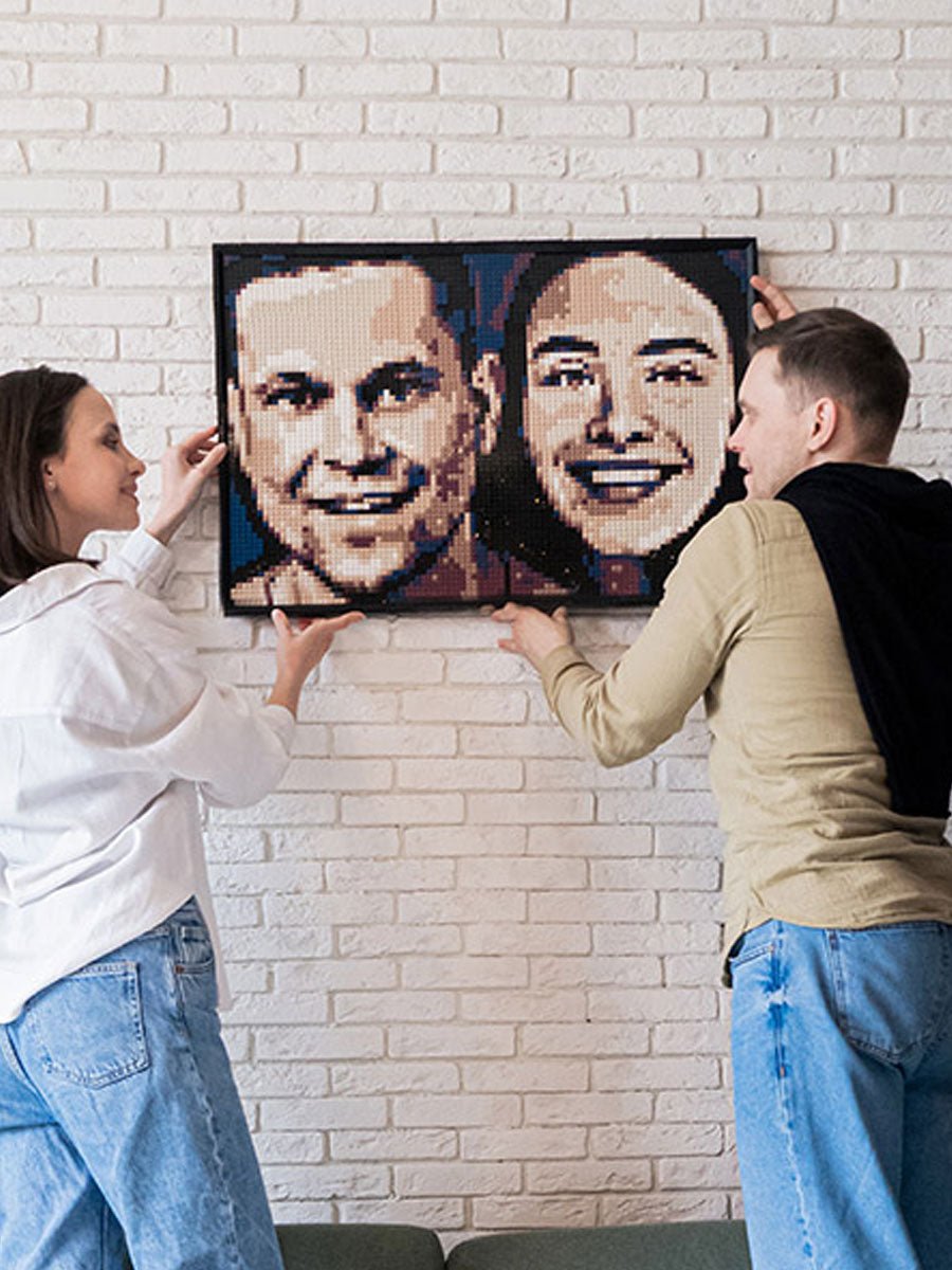 Mozabrick – Farbe Mozabrick | 3D Holzpuzzle - Lama Welt