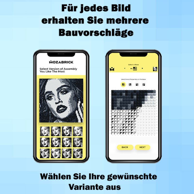 Mozabrick – Mozabrick Schwarz Weiß | 3D Holzpuzzle - Lama Welt