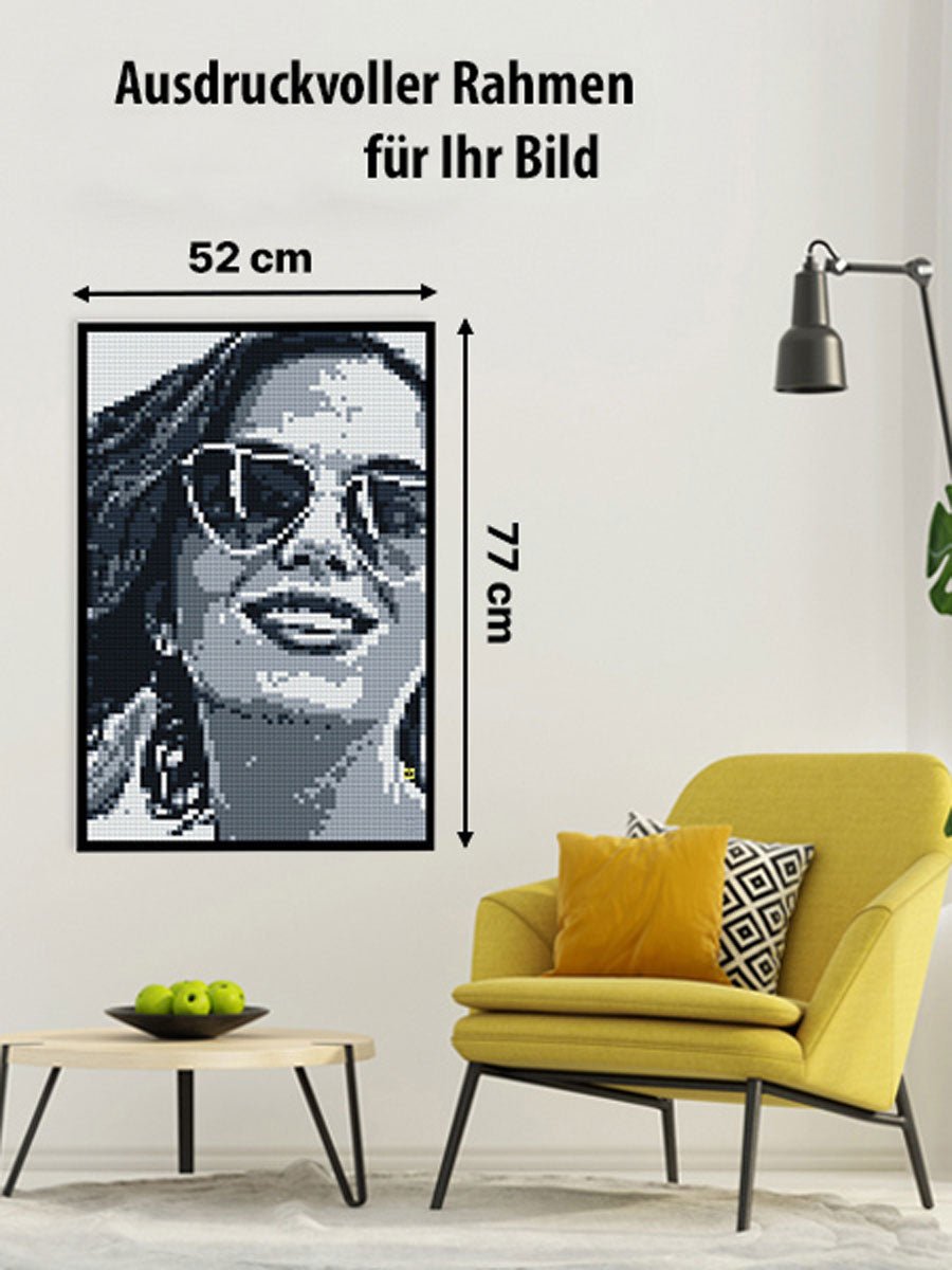 Mozabrick – Rahmen Für Model Mozabrick | 3D Holzpuzzle - Lama Welt