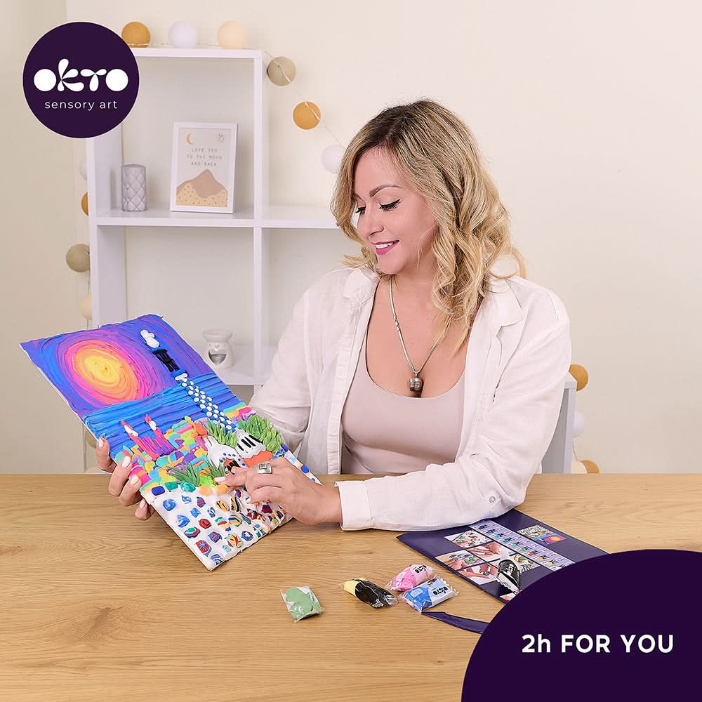 OKTO – Diy 3D Malerei Okto Park Guell. Barcelona | - Lama Welt