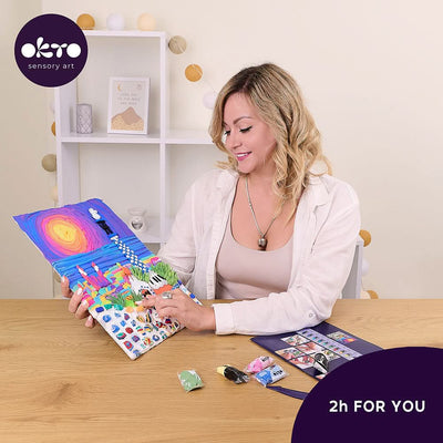 OKTO – Diy 3D Malerei Okto Park Guell. Barcelona | - Lama Welt