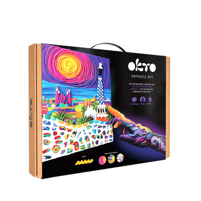 OKTO – Diy 3D Malerei Okto Park Guell. Barcelona | - Lama Welt