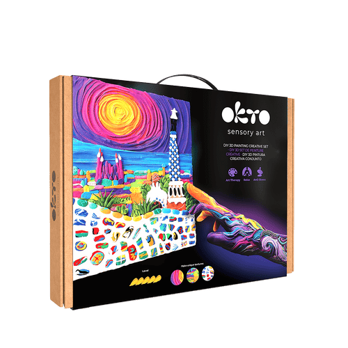 OKTO – Diy 3D Malerei Okto Park Guell. Barcelona | - Lama Welt