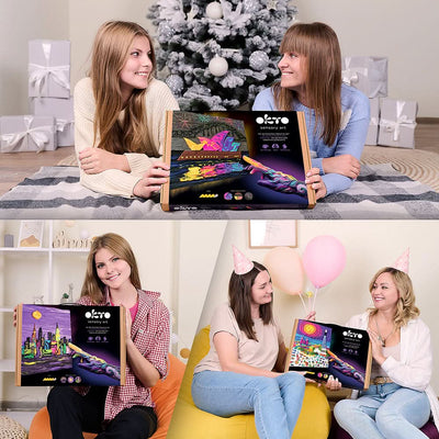 OKTO – Diy 3D Malerei Okto Park Guell. Barcelona | - Lama Welt