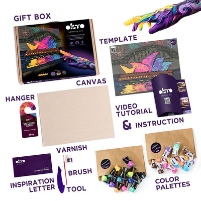 OKTO – Diy 3D Malerei Tm Okto 30*40 Cm Operahaus, Sydney | 3D Holzpuzzle - Lama Welt