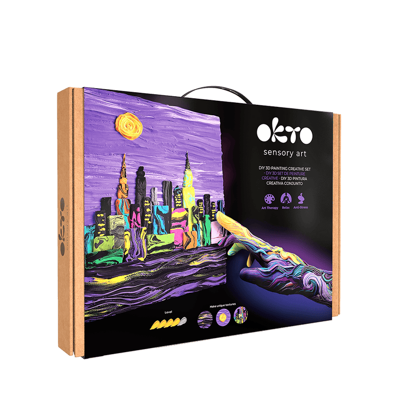 OKTO – Diy 3D Malerei Tm Okto 30*40 Cm Skyline, New York | 3D Holzpuzzle - Lama Welt
