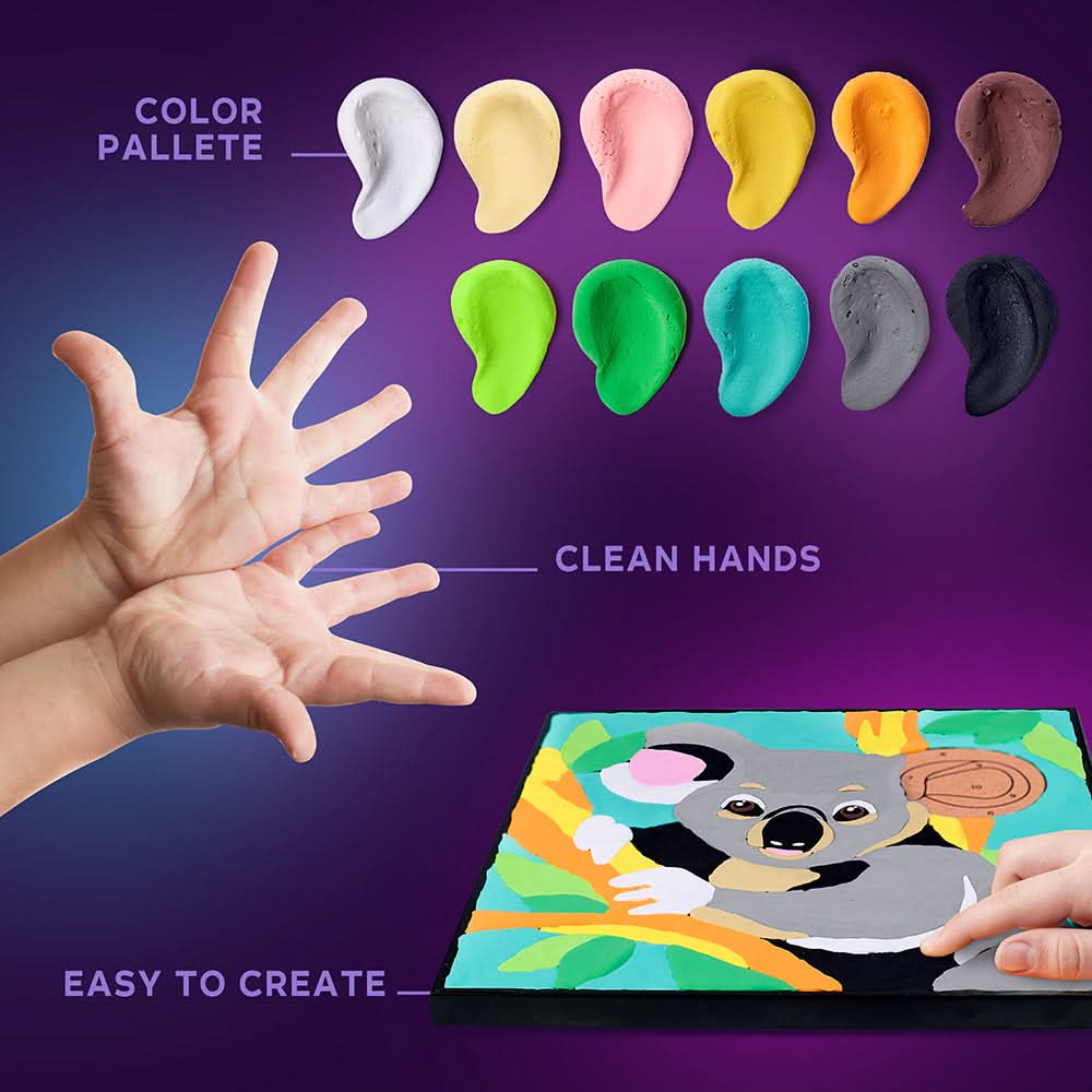 Okto l DIY 3D Malerei Set "Koala" | Knet - Art - Lama Welt