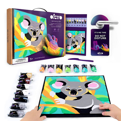 Okto l DIY 3D Malerei Set "Koala" | Knet - Art - Lama Welt