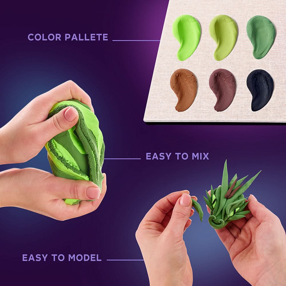 Okto l DIY 3D Malerei Set "Manga Earth" | Knet - Art - Lama Welt