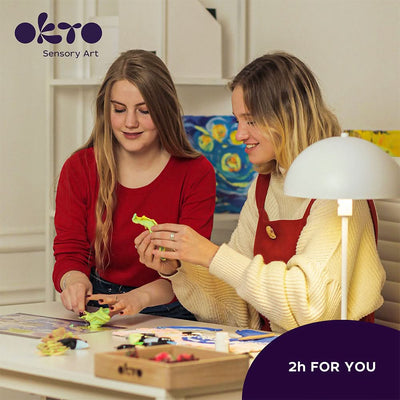 OKTO – Sukkulenten Energie | 3D Holzpuzzle - Lama Welt