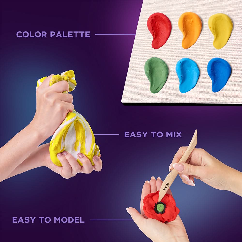 OKTO – Wood&Craft Diy Blumen Tm Okto 21*21 Cm Freiheit | 3D Holzpuzzle - Lama Welt