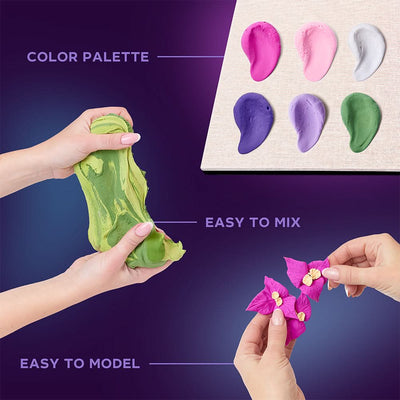 OKTO – Wood&Craft Diy Blumen Tm Okto 21*21 Cm Inspiration | 3D Holzpuzzle - Lama Welt