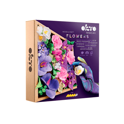 OKTO – Wood&Craft Diy Blumen Tm Okto 21*21 Cm Inspiration | 3D Holzpuzzle - Lama Welt