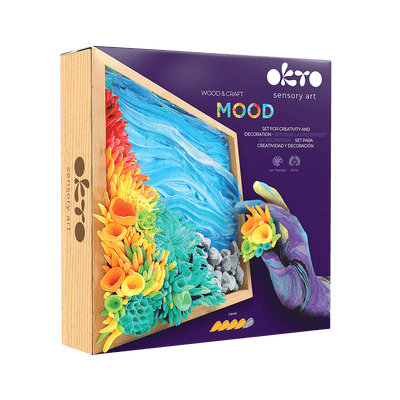 OKTO – Wood&Craft Diy Mood Tm Okto 21*21 Cm Ozeanruhe | 3D Holzpuzzle - Lama Welt