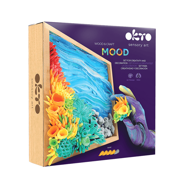 OKTO – Wood&Craft Diy Mood Tm Okto 21*21 Cm Ozeanruhe | 3D Holzpuzzle - Lama Welt