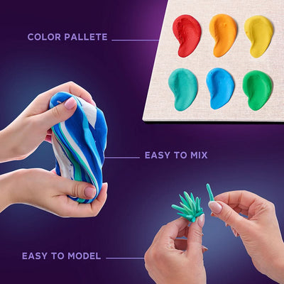 OKTO – Wood&Craft Diy Mood Tm Okto 21*21 Cm Ozeanruhe | 3D Holzpuzzle - Lama Welt