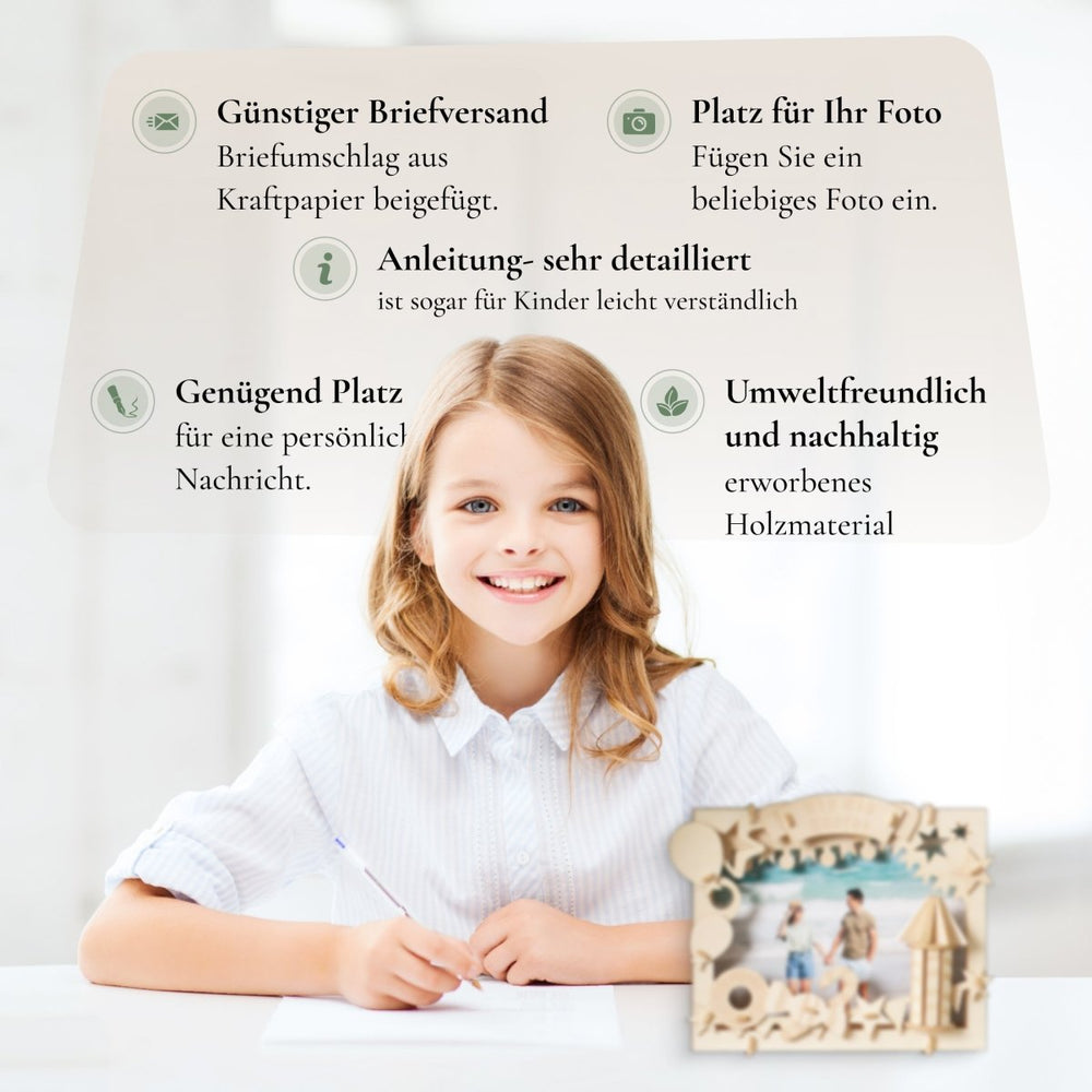 Postkarte “Party popper” - Lama Welt