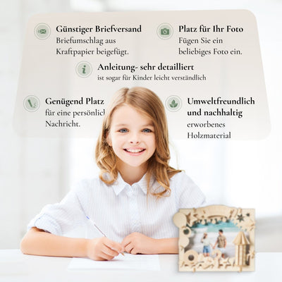 Postkarte “Party popper” - Lama Welt