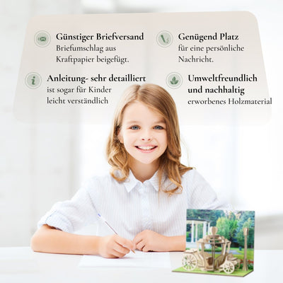 Postkarte “Romantic voyage” - Lama Welt