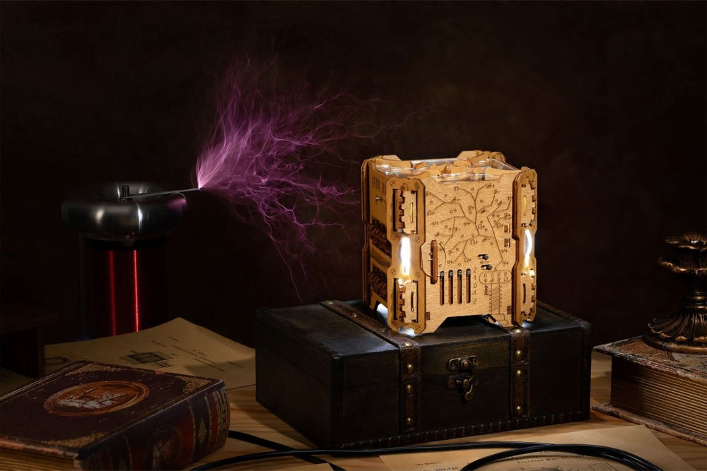 Potato – Tesla Box | 3D Holzpuzzle - Lama Welt