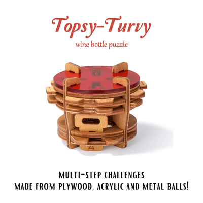 Potato – Topsy - Turvy | 3D Holzpuzzle - Lama Welt