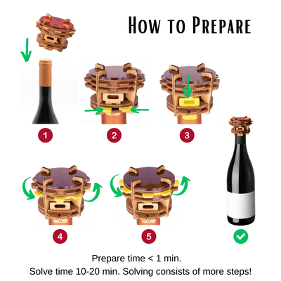 Potato – Topsy - Turvy | 3D Holzpuzzle - Lama Welt