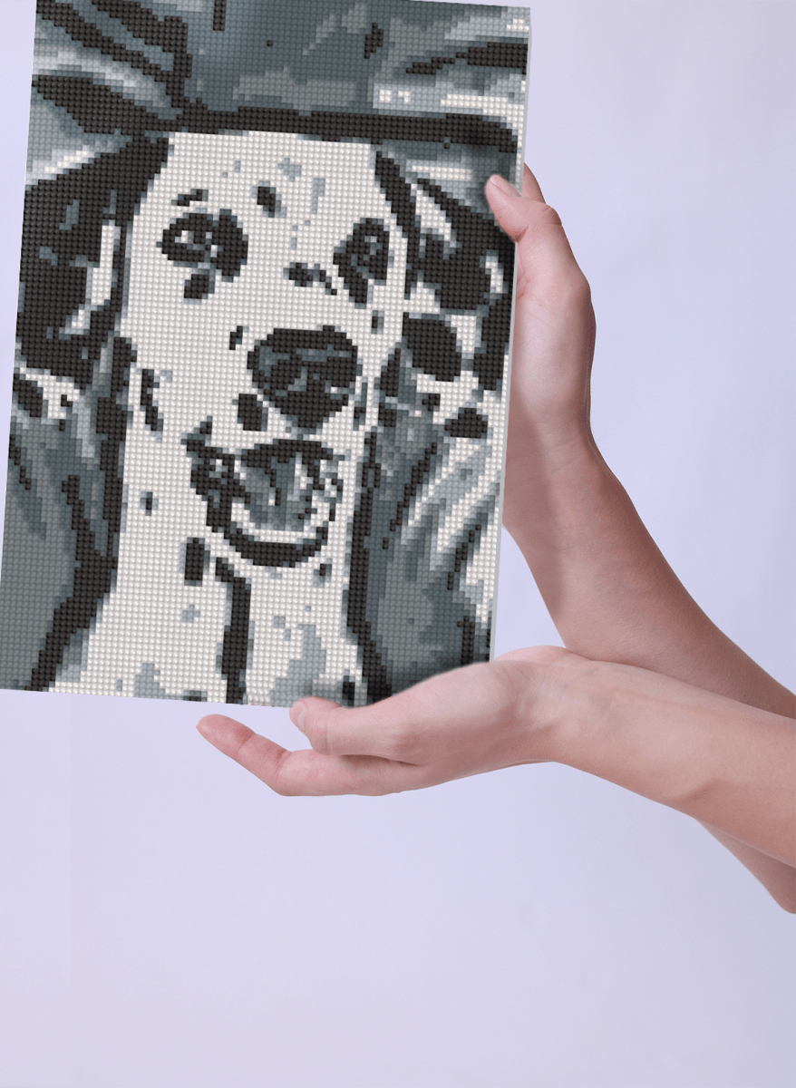 Qbrix – Qbrix Diamant - Fotomosaik Original | 3D Holzpuzzle - Lama Welt