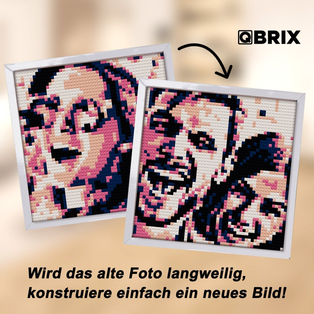 Qbrix – Qbrix Fotokonstruktor Original | 3D Holzpuzzle - Lama Welt