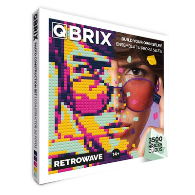 Qbrix – Qbrix Fotokonstruktor Original | 3D Holzpuzzle - Lama Welt