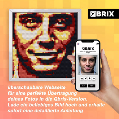 Qbrix – Qbrix Fotokonstruktor Original | 3D Holzpuzzle - Lama Welt