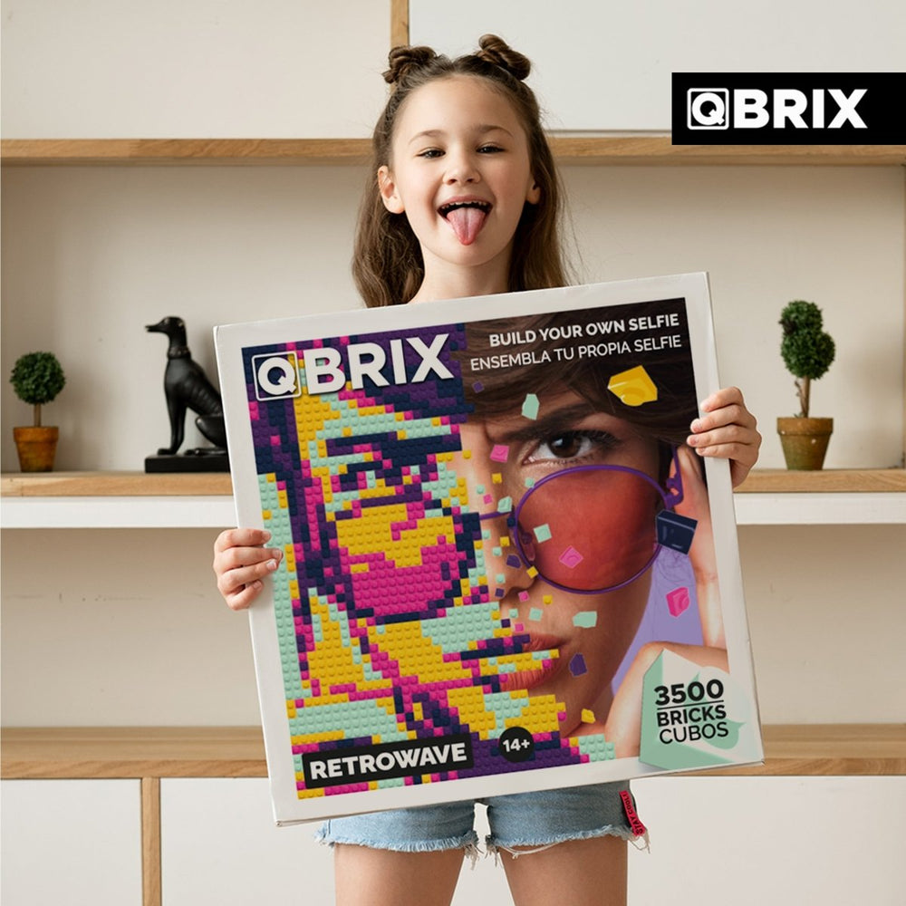 Qbrix – Qbrix Fotokonstruktor Original | 3D Holzpuzzle - Lama Welt