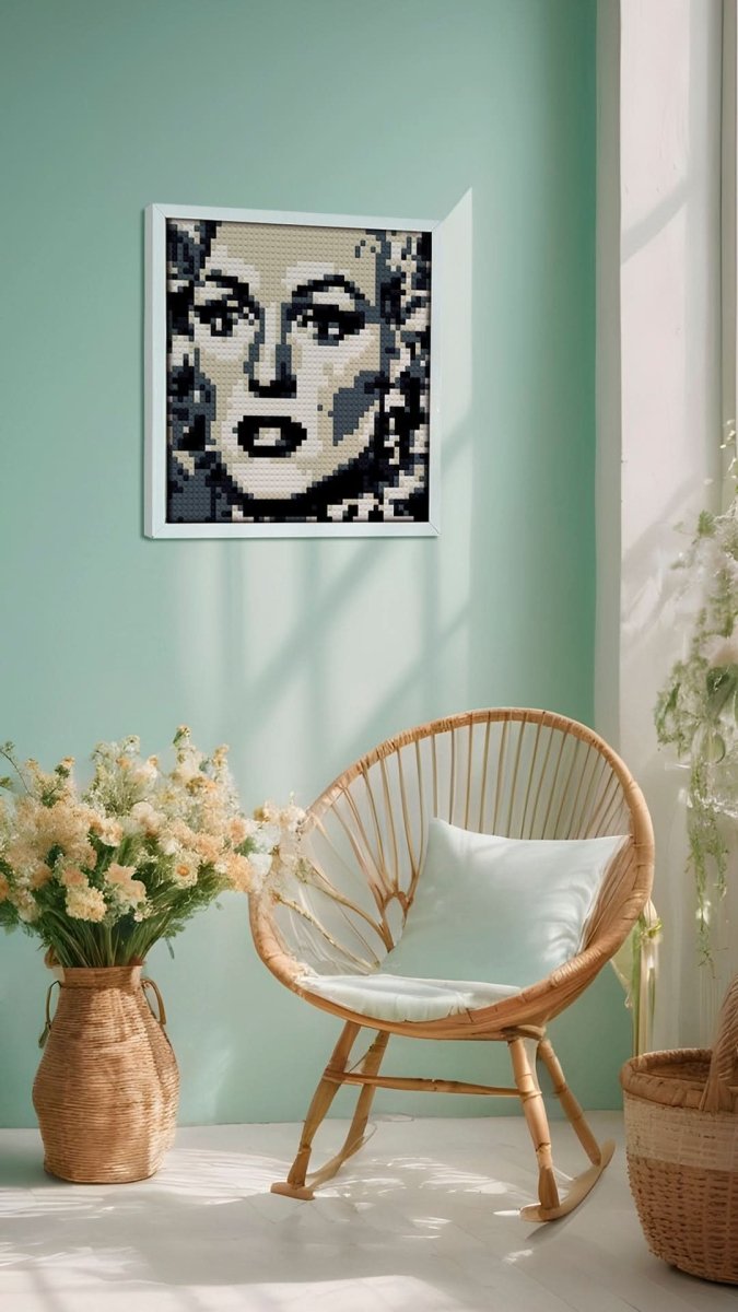 Qbrix – Qbrix Fotokonstruktor Original | 3D Holzpuzzle - Lama Welt