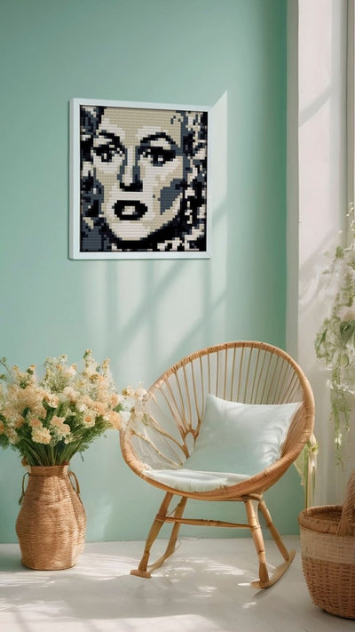 Qbrix – Qbrix Fotokonstruktor Original | 3D Holzpuzzle - Lama Welt