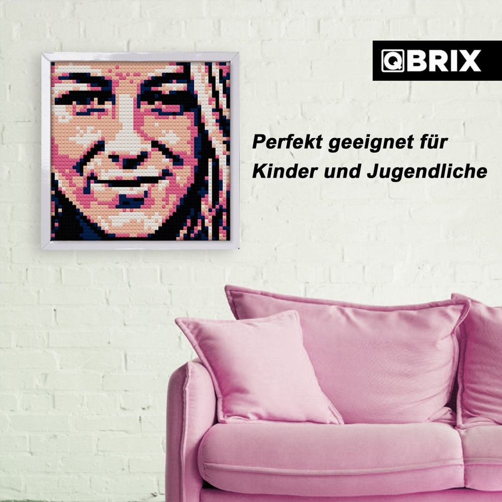 Qbrix – Qbrix Fotokonstruktor Original | 3D Holzpuzzle - Lama Welt