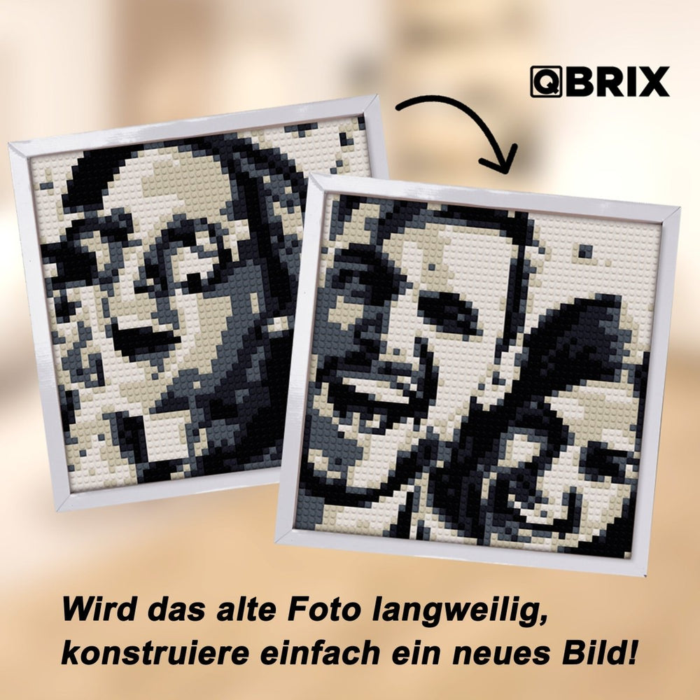 Qbrix – Qbrix Fotokonstruktor Original | 3D Holzpuzzle - Lama Welt