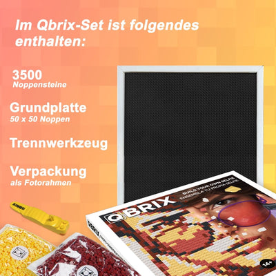 Qbrix – Qbrix Fotokonstruktor Original | 3D Holzpuzzle - Lama Welt