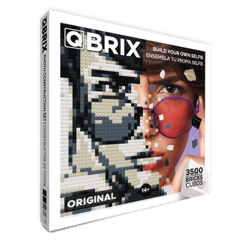 Qbrix – Qbrix Fotokonstruktor Original | 3D Holzpuzzle - Lama Welt