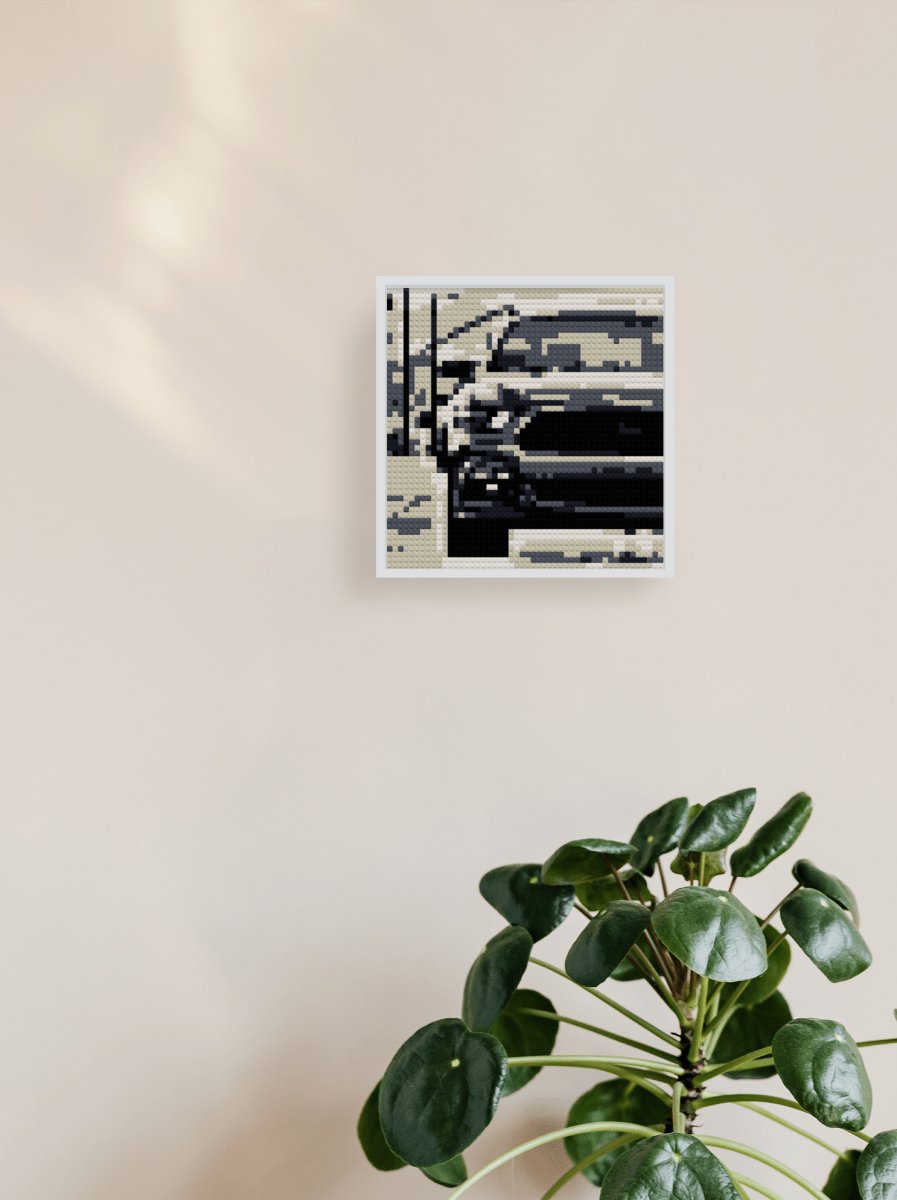 Qbrix – Qbrix Fotokonstruktor Original | 3D Holzpuzzle - Lama Welt