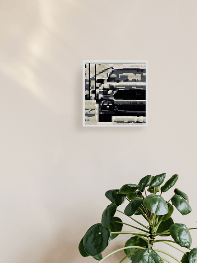 Qbrix – Qbrix Fotokonstruktor Original | 3D Holzpuzzle - Lama Welt